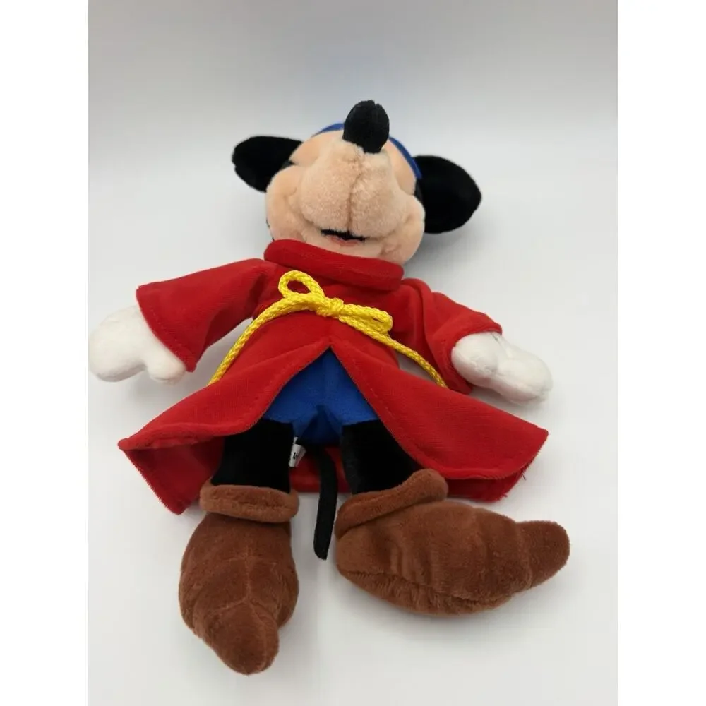 Walt Disney World Mickey Mouse Plush Wizard Fantasia Sorcerer Stuffed Animal Toy